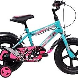JUNIOR KID BMX 14 Inch Kids Cycle with Side Wheels Ideal for 2 to 5 Years Boys and Girls Bicycle for Children-image-9