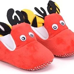 Baby Boys & Girls 3 TO 12 Months Skin Friendly Comfortable & Breathable Animal Printed Booties-image-101