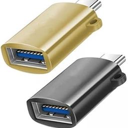 CALANDIS™ 2x2 Pieces USB C Splitter Audio Output Laptop Splitter Easy to Use USB 3.0 Hub black and gold | USB Cables, Hubs & Adapters | Computer Cables & Connectors-image-59