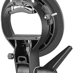 FOTOKINA Universal E-Type & S-Type Bracket Holder with Elinchrome Mount for Speedlite Flash Snoot, Softbox, Beauty Dish, Reflector, Umbrella – Professional Photo Studio Lighting Accessory-23