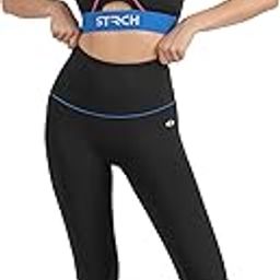 Nylon Double Strap Sports Bra for Womens- Relaxed fit, Removable Padded Bra for Gym, Yoga, Running, Super Stretch, Sweat-Wicking, Lightweight, Breathable, Elastic Bottom Band for Grip-73