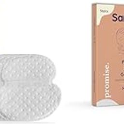 Sanfe Underarm Sweat Absorbent Patch Prevents Stains Absorbs Sweat & Unpleasant Odour 8 hr odour control stain free ultra thin 5 Pairs For men & women Promise Face Acne Pimple Patch-2