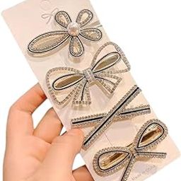 Set of 4 Bow Pins for Women & Girls | Stylish Headband | Makeup & Travel | Fashion Hair Band | Comfortable | Elegant Headband for Weddings & Parties-image-16