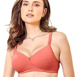 kalyani Sheley Women's Wirefree Comfort Soft Padded Cups Detachable Straps Bra (K Lingerie)-picture-8