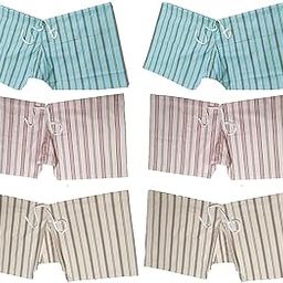 Men's Cotton Khaadi Underwear Kaccha with String Patte Wala Underwear Patte wala Kaccha Traditional Lattha, Janghiya, Patta Patti Kachha, Nade wala Neekar in Multicolor Pack of 6pc Free Size-25