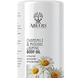 Abeers Chamomile & Madurai Jasmine Body Oil - Hydrating, Nourishing, Replenishing Body Moisturizer, Vegan, Paraben-Free, Dermatologically Tested - 200ml | For All Skin Types | Safe Ayurvedic Skincare-image-68