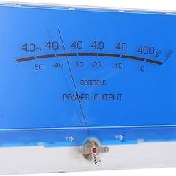 UniMarket® VU Meter Header, LED Backlight High Impedance VU Level Meter PMMA for DIY for Recording Studio for Home Audio'-picture-2