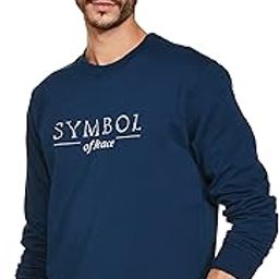 Men Cotton Rich Light Weight Crew Neck Sweatshirt (Regular Fit)-image-16