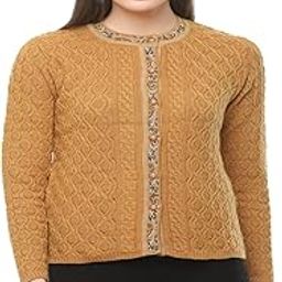 Amazing Stylish Winterwear Sweaters with Cardigans for Women Fullsleeve Longline Round Neck with Button Acrylic Woolen Soft Wool Blend Solid Cardigans -NV1812-picture-16