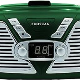 Sylvania SRCD211-GREEN Retro CD Radio Boombox - Green-picture-21