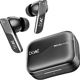 boAt Airdopes 800, Dolby Audio, Adaptive EQ by Mimi, 4Mics AI ENx, App Support, Fast Charge, Low Latency, IPX5, v5.3 Bluetooth TWS in Ear Earbuds Wireless Earphones with mic (Interstellar Black)-31