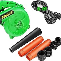 Jakmister 600W + 6 Meter Wire + 2 Extension Pipe Dust Cleaner Vacuum Air Blower-image-31