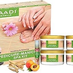 Vaadi Herbals Soothing And Refreshing Pedicure Manicure Spa Kit, 640g-9