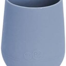 ezpz Mini Cup - 100% Silicone Drinking Training Open Cup for Baby/Toddler - Designed by a Pediatric Feeding Specialist - Soft Non-Slip Grip - Weighted Base & Tactile Bumps - 118ml, 12 Months+ (Indigo)-18