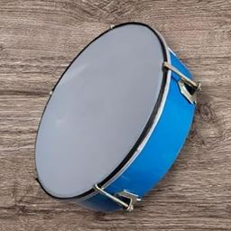 Iron Metal Daff Tambourine 08 inch Hand Percussion Musical Instrument (Multicolor Colour)-image-22