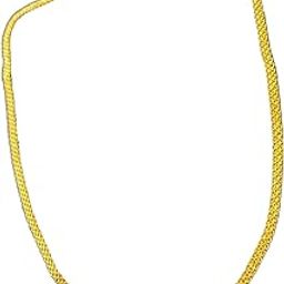 Men's Fashion Rhodium Plated Simple Chain Designer Lightweight Jewellery For Occasion & Casual-image-2