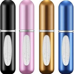 Avishkaram 5ml Portable Mini Refillable Perfume Atomizer Spray Bottle Empty Easy to Fill Scent Aftershave Pump Case Travel Outgoing Purse Multicolor (1)-image-5