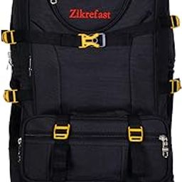 55L Large Waterproof Travel Backpack for Men Heavy-Duty Rucksack with Buckle Straps & Multi Compartments Hiking, Trekking, Camping, College, Laptop Bag-22