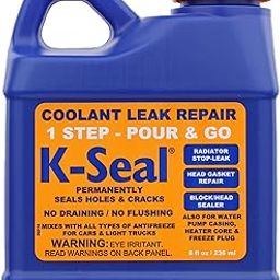 K-SEAL Permanent COOLANT Leak Repair Liquid 236ml - Stop Radiator Leak, Head Gasket Repair,Block/Head Sealer-No Draining/No Flushing,for All Cars, Light Trucks, Heavy Trucks & Buses-image-50