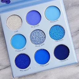 S.F.R. COLOR Blueberry popular pressed pigment eyeshadow palette | blue theme eyeshadow palette | matte and shimmer eyeshadow combo palette | travel friendly eyeshadow-image-71