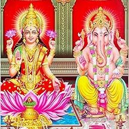 Shri Shyama Happy Diwali Laxmi Ganesh Pooja Calendar with Deepawali pooja book free-27