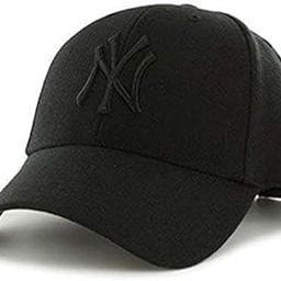Unisex Baseball Cap Comfortable Adjustable Cap with Stylish Design NY Sports caps for Men, with Adjustable Strap in Summer for Men, Sports Caps for Men & Women Black-image-58