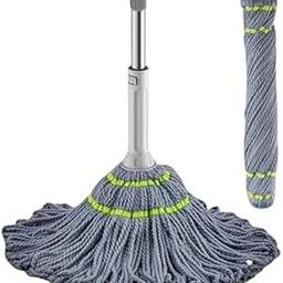 Ardith Stainless Steel Twist Self Wringing Mop for Hardwood Floor Self-Wringing Twist Mops for Floor Cleaning Mop for Home, Kitchen & Bathroom (Multi)-24