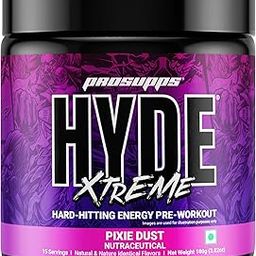 Hyde Xtreme - Hard Hitting Energy Pre Workout Supplement | Caffeine, Beta-alanine, Creatine HCl, L-arginine | For Muscle Pump, Vascularity, Strength and Focus | 15 servings (Pixie Dust)-11