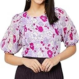 by Lifestyle Women Polyester Regular Fit Printed Top-image-14