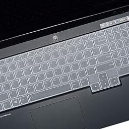RAYA Silicone Keyboard Skin Cover for Lenovo LOQ | Lenovo Legion 5i / Slim 5i / Pro 5i | Lenovo Legion 7i / Pro 7i | Legion 9 15.6inch & 16inch Gaming Laptops (Transparent Silicone)-13