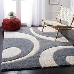 Rugs Planet Shaggy Handcrafted Carpet –6X9 FT Soft, Fluffy & Non-Slip Area Rug for Living Room, Bedroom, Kids Room – Durable, Easy to Clean (Light-Grey)-image-20