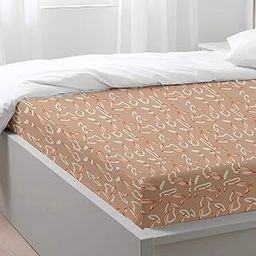 Blue Dahlia Spring Time Premium 100% Pure Cotton Printed Double Duvet - Oeko TEX Certified (King, Spring Time)-image-26