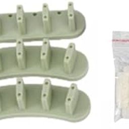 3x3Pcs Fingernail Tip Display Holder Nail Art Supplies for Salon Home Beginner Green-image-33
