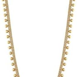 18K Gold Plated Traditional South Indian Stylish Long Necklace With Earrings For Women & Girls (MC042)-image-54