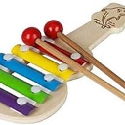 SHAHAZ CRAFTS� Wooden Xylophone Musical Toy for Kids- Multi Color Pack of 1-29