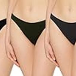 Women's Breathable Cotton Thong/Low Rise, Girls Sexy Thong Panty/Underwear Women Bikini Panties Pack of 5 L773-image-68