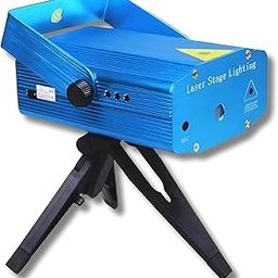 DJ Mini Laser Light for Parties | RGB Sound-Activated Disco Mini Stage Lighting | Portable LED Projector for Home, Club, Bar, DJ Events, Festivals, Birthday, Wedding Decoration-image-1