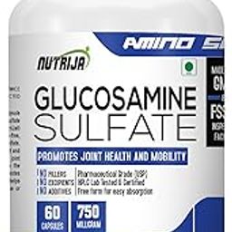 Nutrija GLUCOSAMINE SULFATE 750MG- 60 Capsules-26