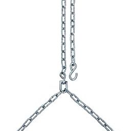 Rioff® Hanging bar Height Increase Pull Up Bar for Home Gym Use for Kids Adults Fitted with Heavy Duty Chain 5FT Yellow-picture-18