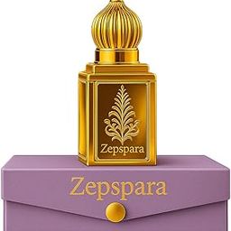 Zepspara Luxury Attar, Ornate Gold Glass Bottle with Crown Cap | Premium Gift Box | Long-Lasting Non-Alcoholic Roll-On | (Box colour and bottle shape may vary) 15ML | (Velvet Oud)-image-29