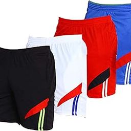 Men's Training Shorts (Shbhall-Black-White-Red-Lb-34-(4)_Multicolour_Xl)-image-38