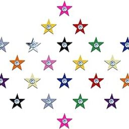 Comet Busters Beautiful Star Bindi With Silver Stone (4 mm) (BV348)-51