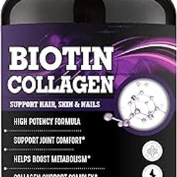 Adorreal Biotin Collagen 120 capsules for Healthy Skin and Nails, Joint Health-image-88
