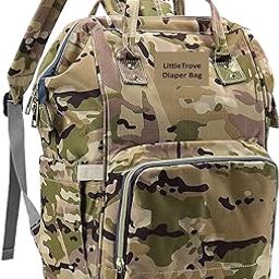 Baby Diaper Bag Kids Travelling Bag with Insulated Bottle Pockets for Toddlers & Infants (Camouflage Print)-24