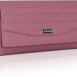 Women's Multi-Pocket Wallet, Clutch, and Purse - Elegant Organizer with Phone, Cash, Cosmetic Slots, and Card Holders (Peach)-6