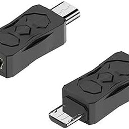 ETZIN Mini USB to Micro USB Adapter, Mini USB Female to Micro USB Male Bi-Directional Convert USB Type B Micro to USB Type B Mini - Cable Connector Connector Charge & Data Sync EPL-1141CC-image-40