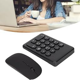 SIK Portable Numeric Keypad for PC Desktop Laptop 2.4GHz Ultra Slim Universal USB Mini Numeric Keypad-63