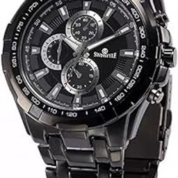 Stainless Steel Hemt Analog Blue Dial Men's Watch-Hm-Gr092-Blu-Ch-53