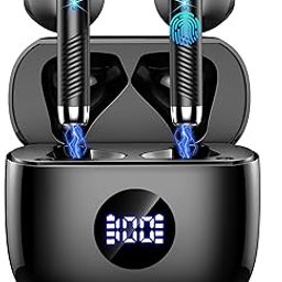 Wireless Earbuds, Bluetooth 5.4 Earbuds Stereo Bass, Bluetooth Headphones USB C in Ear Noise Cancelling Mic, Sports Earphones IP7 Waterproof, 40H Playtime Mini Charging Case Ear Buds for Android iOS-image-38