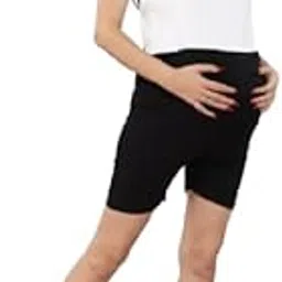 easy mom Maternity Cotton Shorts for Women-picture-18